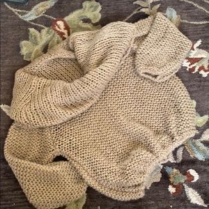 Beautiful knit tan sweater